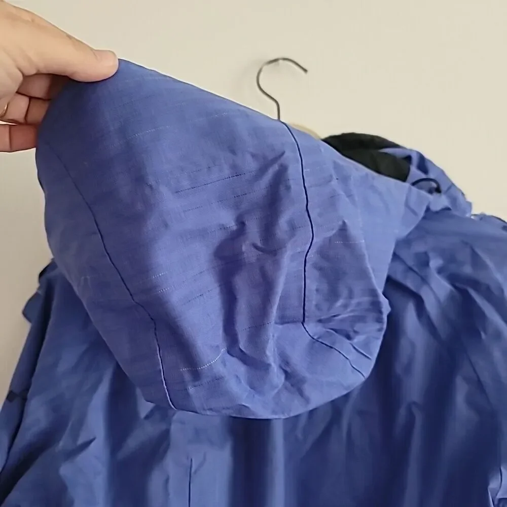Columbia Interchange Jacket Small Omni-tech Purple Blue Women’s Lightweight